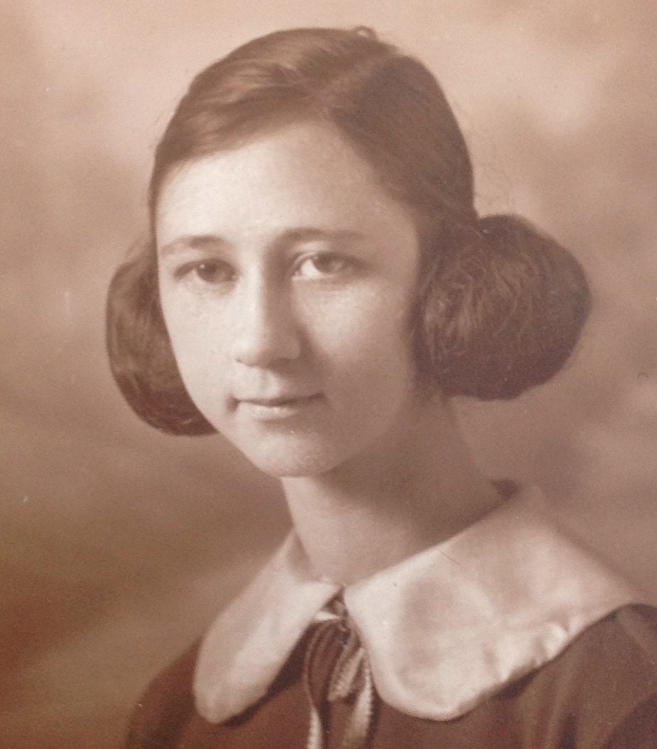 The Victorian Dead Olive Oyl or Princess Leia photograph