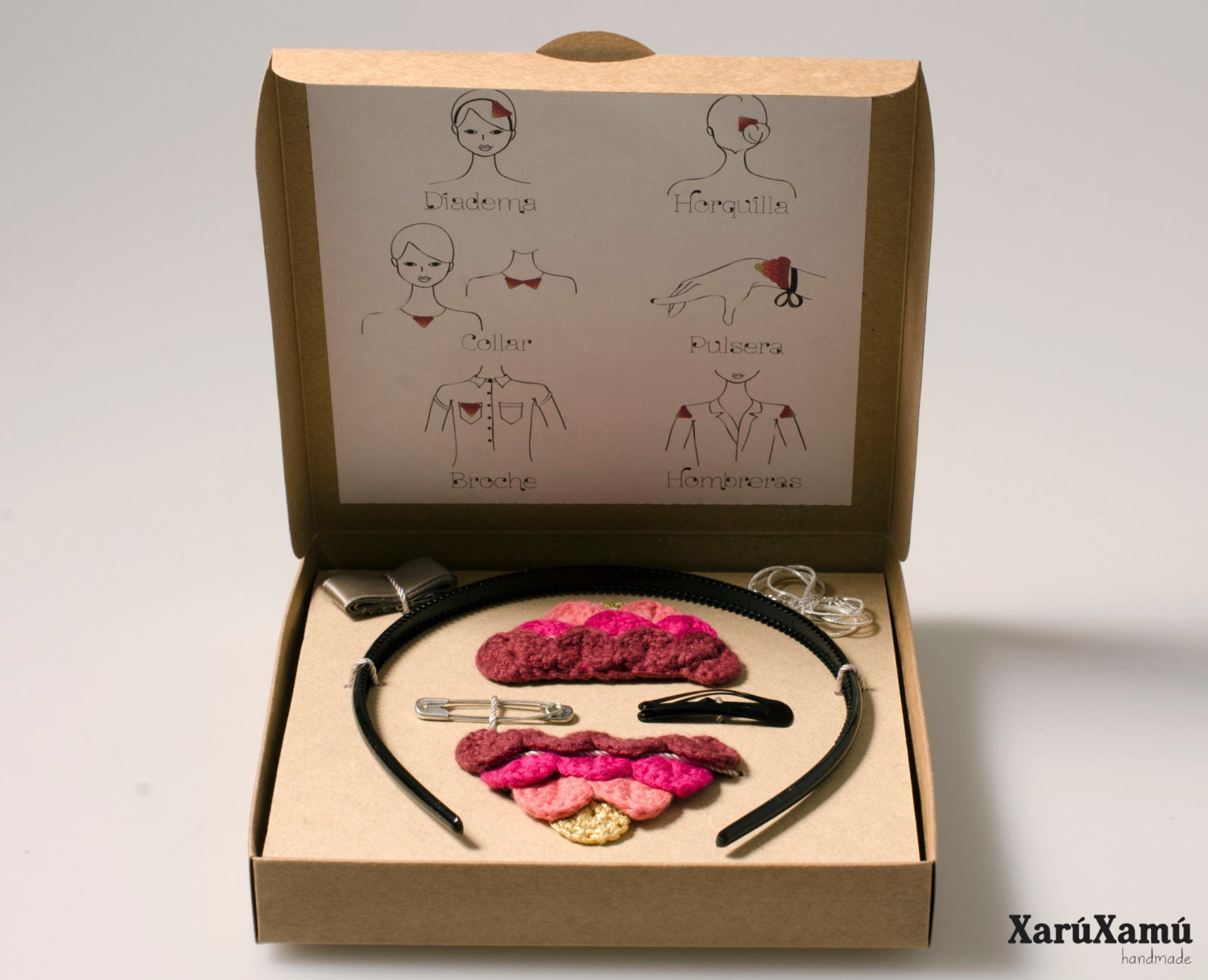 Kit "6 Petits Trésors" -Pink