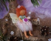 Photographical print "The fairy and the first snow" - 11,7 x 7,8 inches - like Waldorf, by Naturechild
