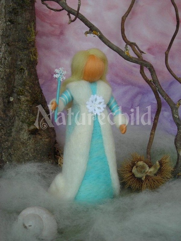 Photographical print "The Winter Fairy" - 10,6 x 8 inches - like Waldorf, by Naturechild