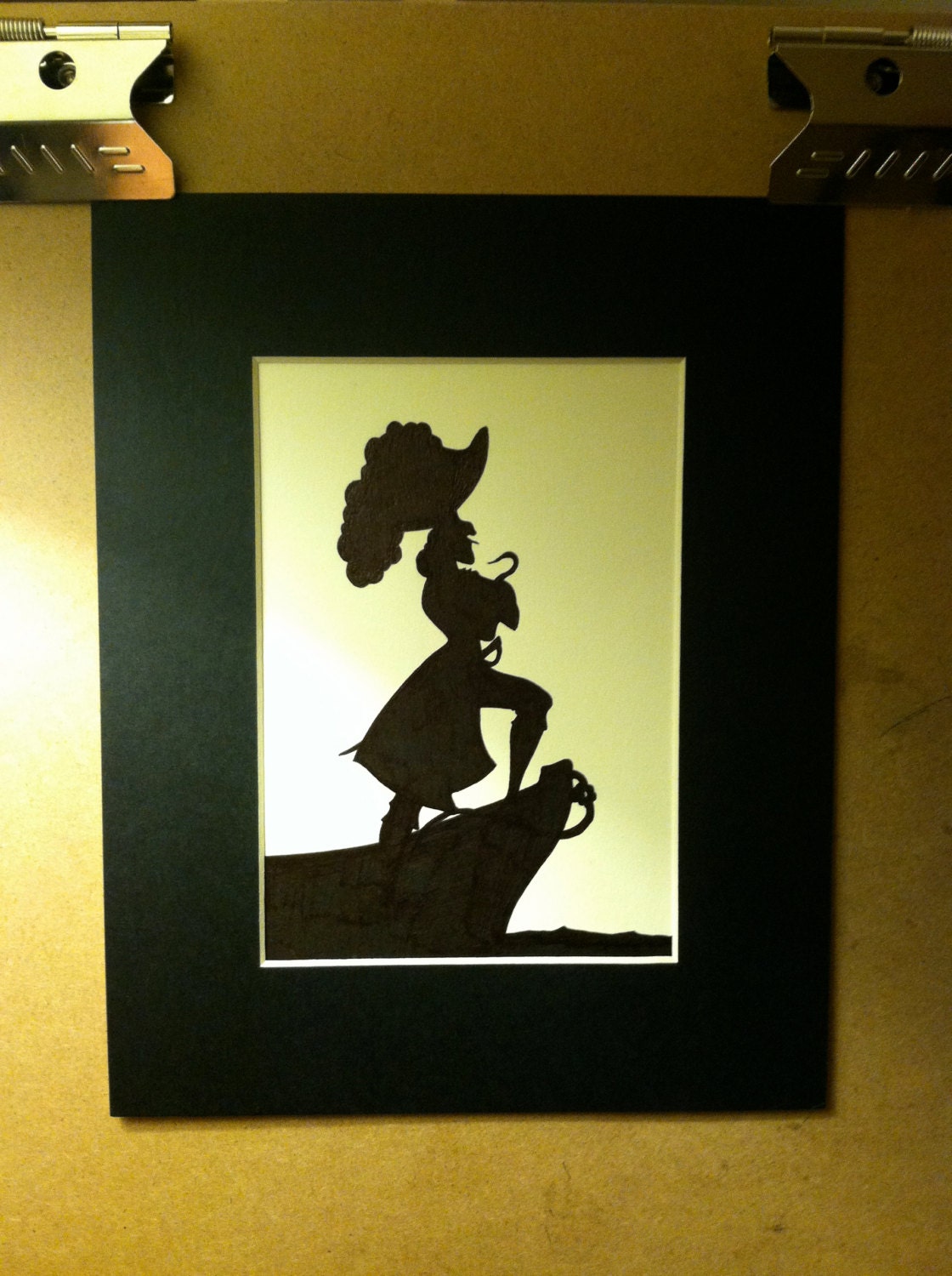 Disney Captain Hook Silhouette