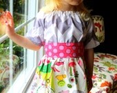 Ready for the Circus Chevron Dress