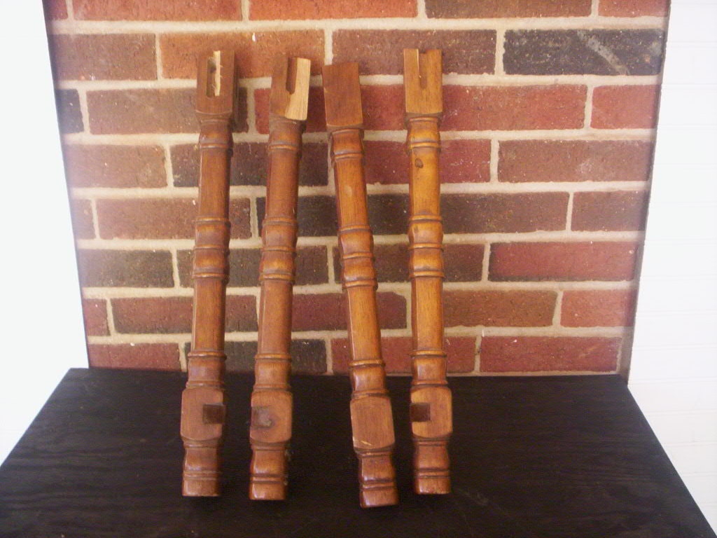 Vintage wood legs/Salvage wood legs/Salvage wood/Vintage wood/Fathers day supplies /Furniture fragments/Salvage furniture wood