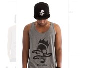 Unisex Heather Grey 13 Tank
