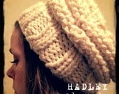 Slouchy Hat Chunky Knit Baby Toddler Adult Beanie