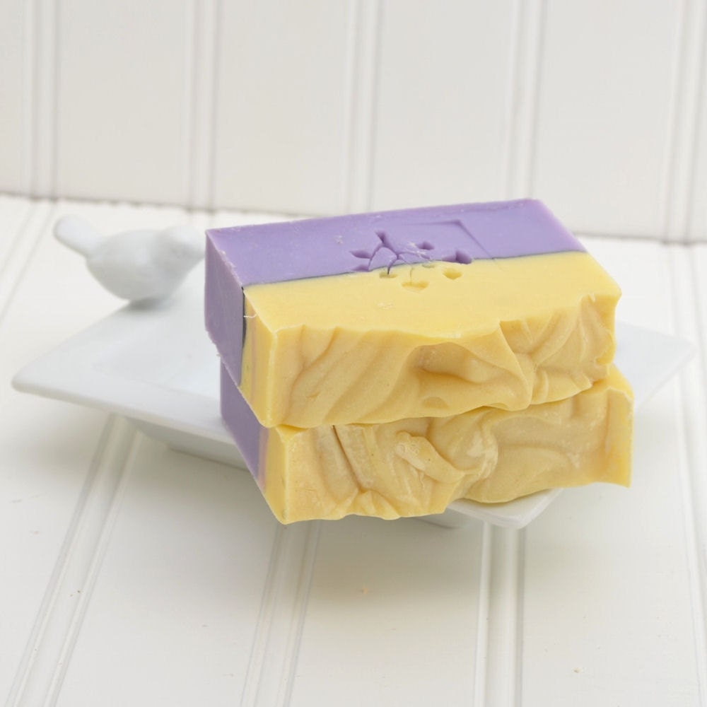 Violet & Bergamot Soap - Shea Butter Soap - Vegan Soap