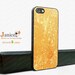 unique Iphone case iphone 4 case iphone 4s case iphone 5 cases yellow wall texture  colors iphone case designB0041