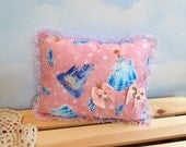 Cinderella Tooth Fairy Pillow, Girls Tooth Fairy Pillow, Cinderella Princess Pillow