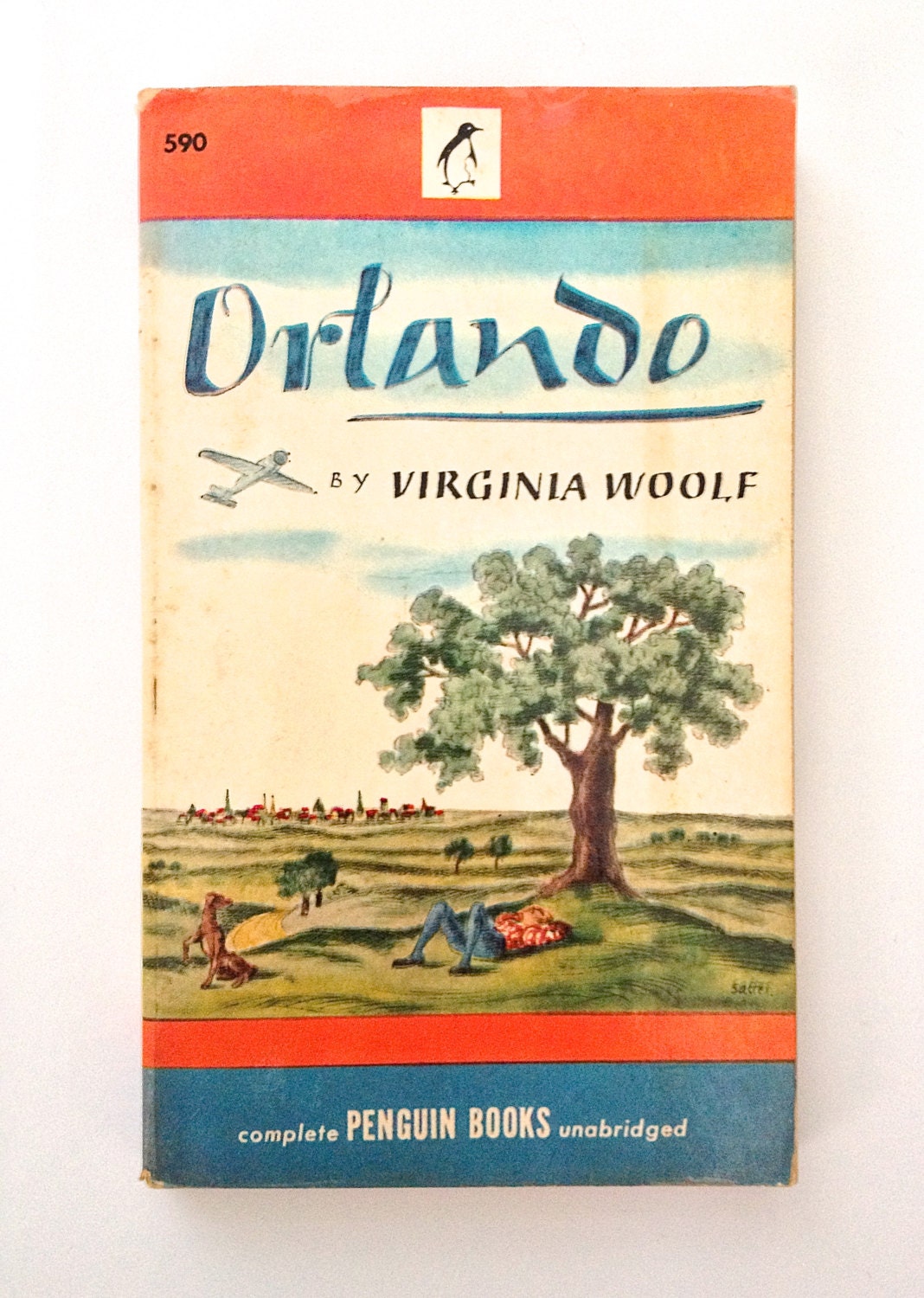 1946 Orlando by Virginia Woolf - Penguin edition
