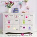 Dresser Clothing Decal - Labels