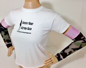 Pink and Camouflage Running Sleeves for Mud Runs and general awesomeness and protection