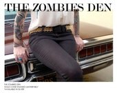 Handmade Matte Gold Cone Studded Black Leather Belt, Handmade Fashion, Handmade Belts, Black Leather Belts, Accessories
