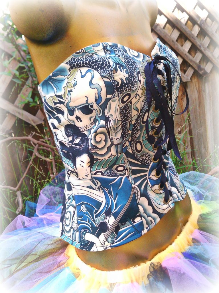 Corset, steampunk clothes, punk rock clothes, tank top, adult tutu dress top, rock a billy clothes, rave raver, goth gothic clothes