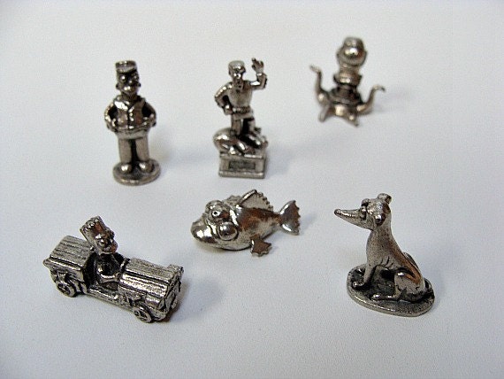 Buy electronic games supplies - 6 Monopoly Game Tokens Simpsons Supply