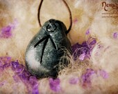 Teiwaz runestone pendant