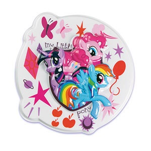 My Little Pony cake topper, table decoration, or make a garland, craft, birthday party, treat bag favors. Bright colors and graphics.