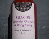 RELAXING: Lavender Orange & Ylang Ylang Body Lotion