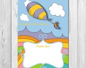 Thank You Note - The Places You'll Go - DIY - Printable Il_170x135