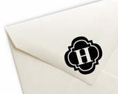 Custom Pre-Inked Initial Stamp - Victorian x 1