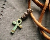 Ankh Loc Slide - Afrocentric - Egyptian - Hair Accessory-Natural Hair