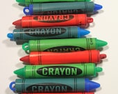 Plastic Mini Crayon Charms