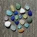 Sea Glass Beach Glass Yellow Cobalt Blue Mint Aqua Pink Cornflower Jewelry Quality Flawless