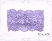 Purple Lace Headband, Lilac Headband, Lavender Headband, Lace Hairwrap, Lilac Lace Headband, Lace Turban, Lace Bandanna, Large Headband