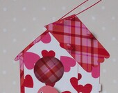 Paper Birdhouse kits,kid's craft for Mother's Day gift,complete,10pc craft kit,bird