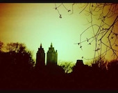 Autumn Central Park. NYC. Manhattan. Retro 5x7 - Fine Art Photograph - San Remo - Ethereal Urban Vintage Dreamy Surreal