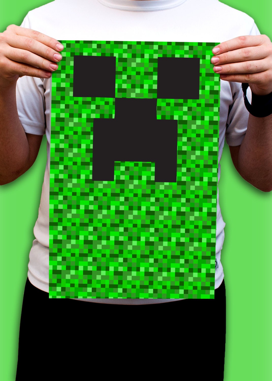 Minecraft Creeper Poster
