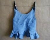 Petal Peplum Top