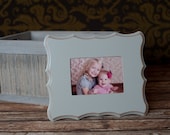 5x7 "Lisa" Frame - Whimsical wood picture frames with your choice of our custom colors.