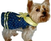 Little Dog Clothes Pattern 1623 Ships Ahoy Dress in Two Styles