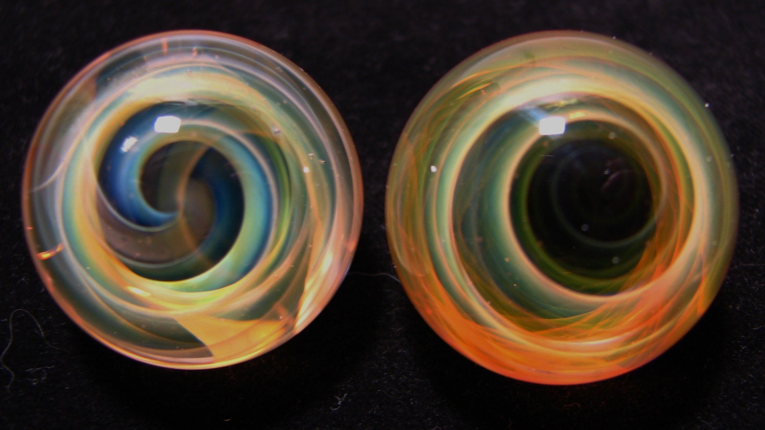 Glass marble by Andrew Groner