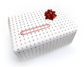 5 Sheets of Universal Word Search Wrapping Paper Gift Wrap - 19.7" x 27.6" per sheet