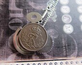 Royal Crown Steampunk Necklace