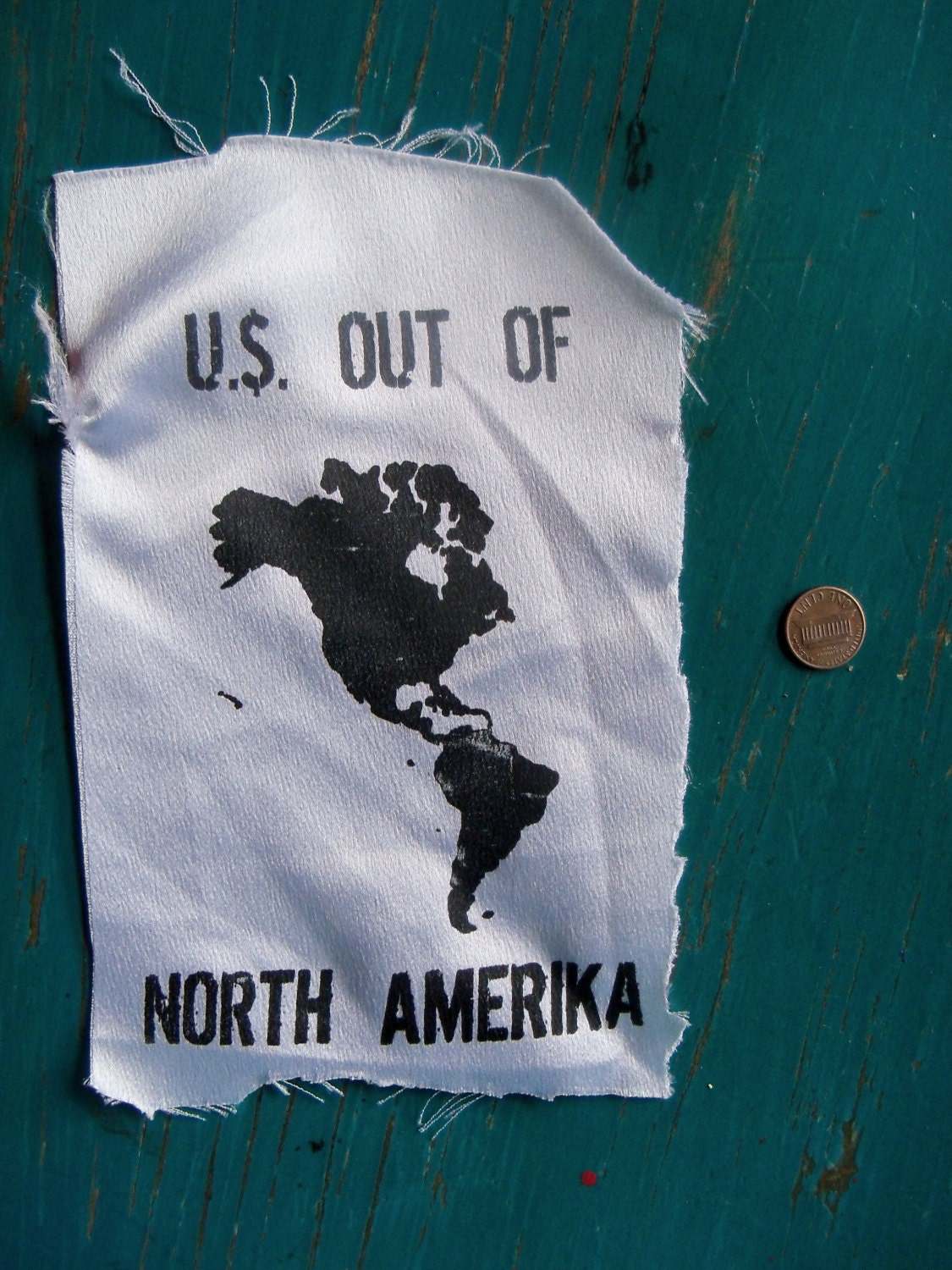 Set of silk screened patches (5)