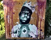 Sacred Heart Of Biggie Smalls Canvas