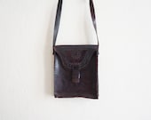 Small Leather Vintage Bag / Morrocan Leather Bag