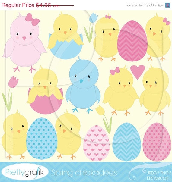 40% OFF chick bird clipart for scrapbooking, commercial use, vector graphics, digital clip art, digital images - PGCLPK510 Il_170x135