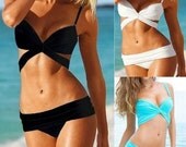 Hot New 2PCS  Veronika sexy Women Padded Swimwear Swimsuit Bikini set