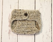 Crochet grey marble diaper cover photo prop for baby boy diaper cover photography photo prop - MADE TO ORDER