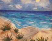 Seascape - Fibre Art  Wall Hanging Home Decor