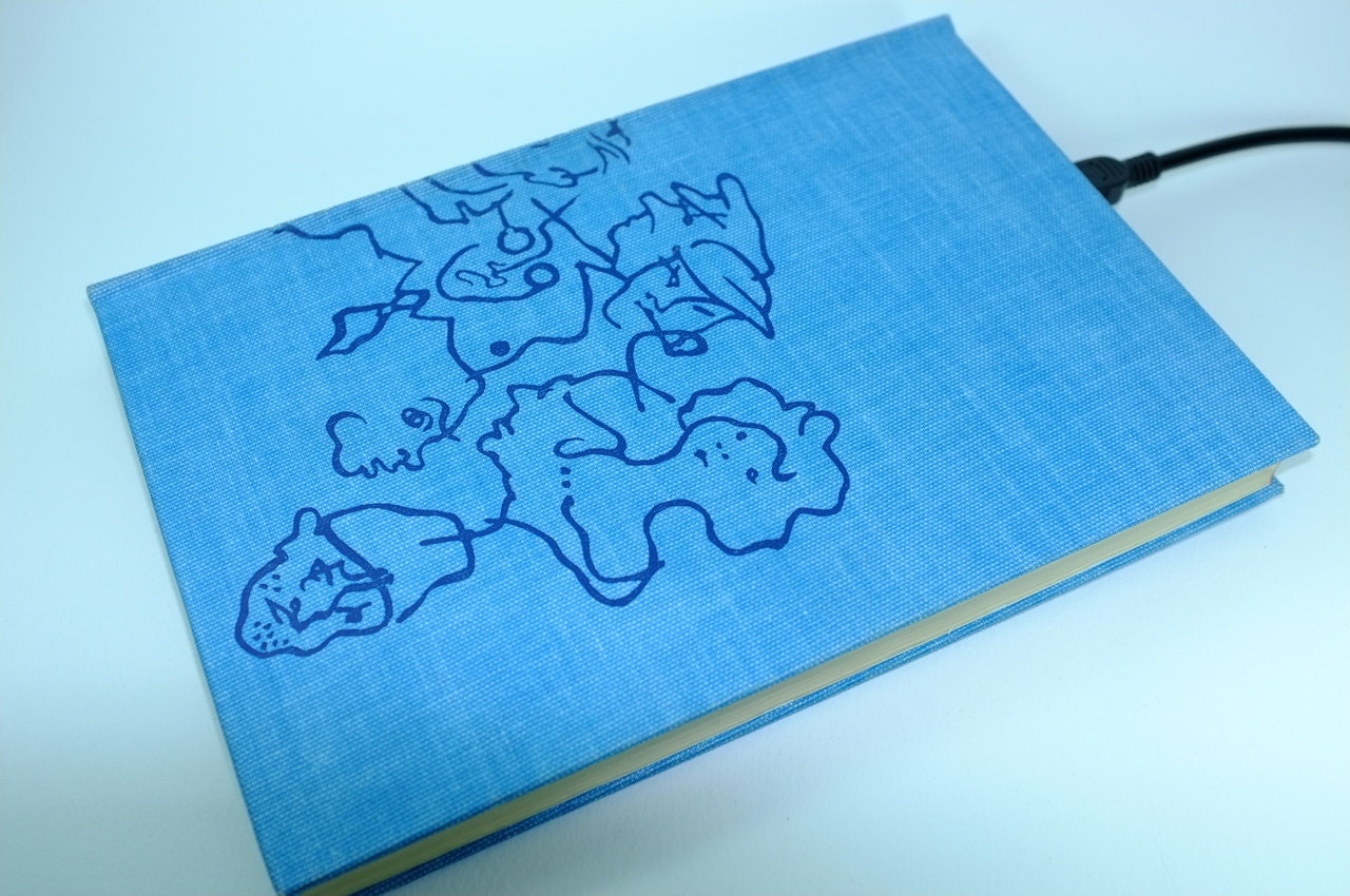 500GB Portable Hard Drive Book, "Tales From Two Pockets"