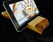 Wooden tablet stand (Nexus 7, Kindle, iPad Mini, iPhone, iPad)