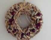 Wine Cork Wreath