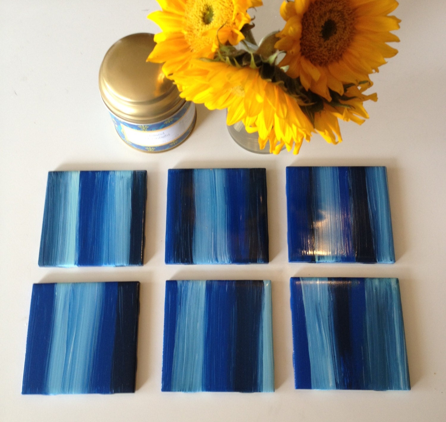 Blue Coasters