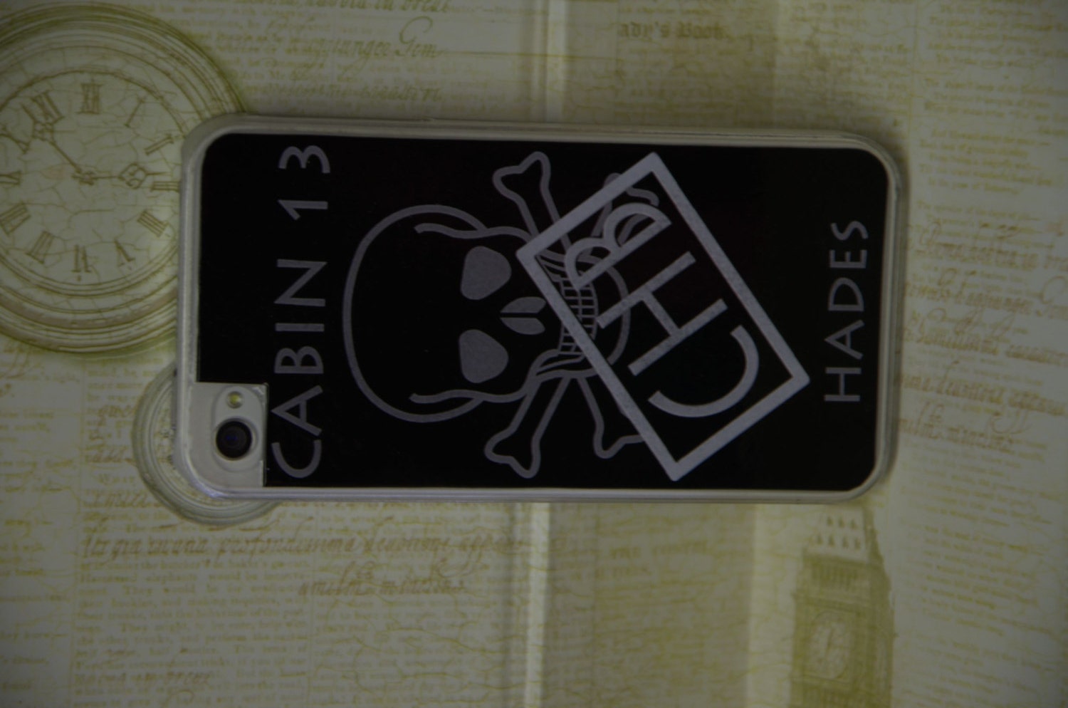 Iphone 4/4S/5 Case, Designer Case, Camp Half-Blood Inspired Nico di Angelo Cell Phone Case