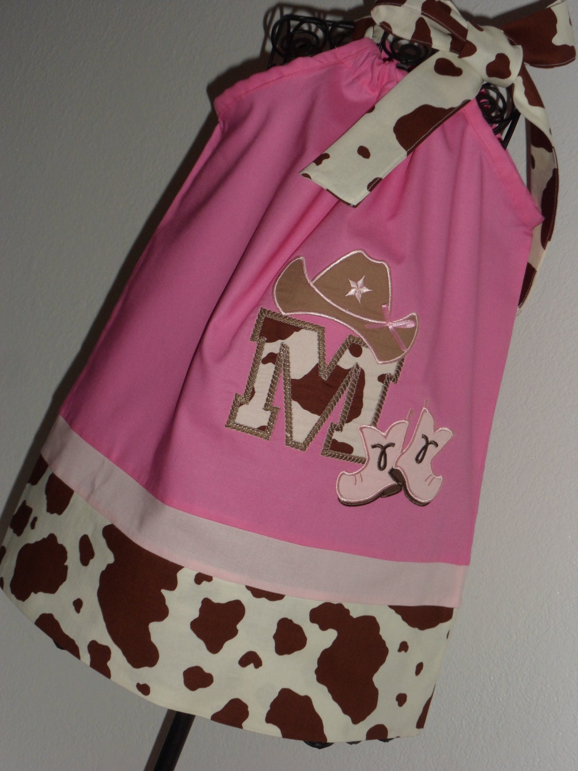 Super Cute Cowgirl Pillowcase Dress