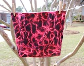 Reversible Tote Bag Red Lightning - Lightning Straps